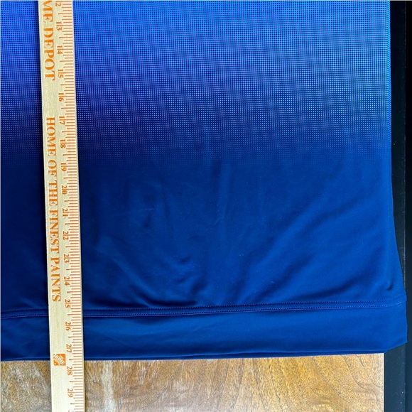 Peter Millar Crown Sport Perth Dip Dye 1/4 Zip Golf Pullover Mens Large Blue - Picture 10 of 14